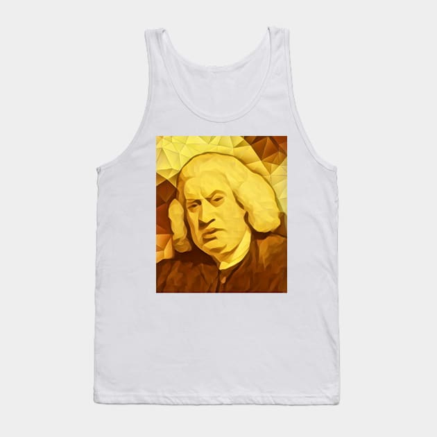 Samuel Johnson Golden Portrait | Samuel Johnson Artwork 9 Tank Top by JustLit